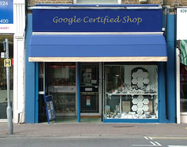 Google Certified Shop Front