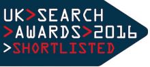 Search Awards Shortlist Badge