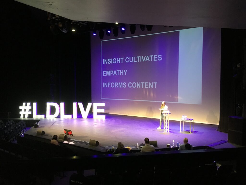 Insight cultivates empathy and informs content