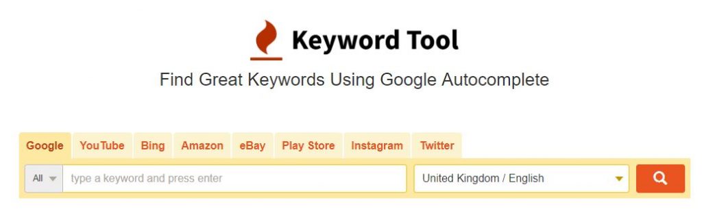 Keyword Tool.io