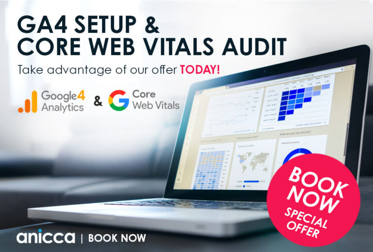 Great Offers On GA4 Setup & Core Web Vitals Audit