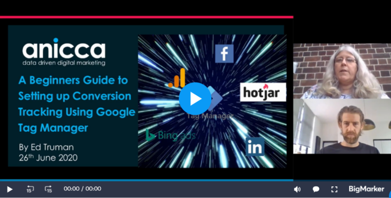 A beginner’s guide to setting up conversion tracking using Google Tag Manager (26th June)