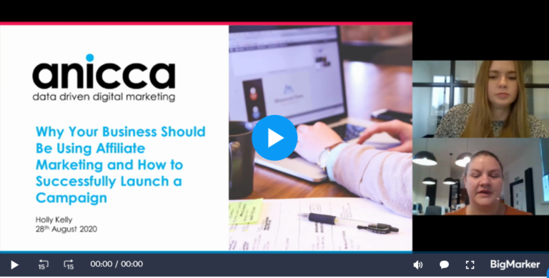 Why your business should be using affiliate marketing and how to successfully launch a campaign (28th August)