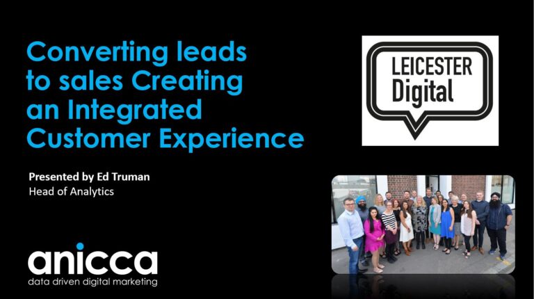 Converting leads to sales – Creating An Integrated Customer Experience