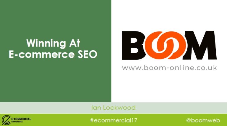 Winning at E-Commerce SEO