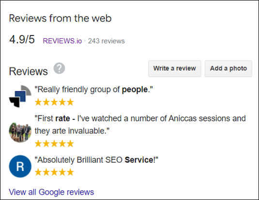 Google Reviews