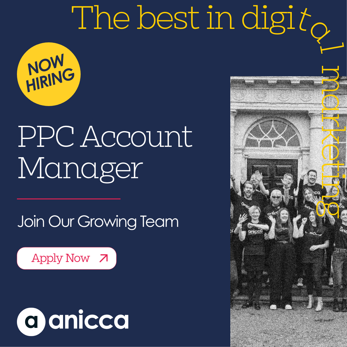New Role: PPC (Paid Media) Account Manager Vacancy