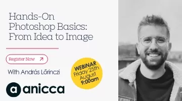 Hands-On Photoshop Basics: From Idea to Image (Friday 25th August 9:00am – 10:00am)
