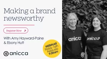 Making a brand newsworthy (Friday 16th February 9:00am – 10:00am)