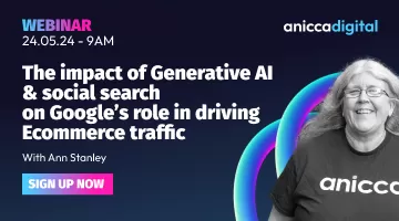 UPDATED: The impact of Generative AI & social search on Google’s role in driving ecommerce traffic (presented at IRX, Ecomerce Expo &  Digital Commerce Expo)