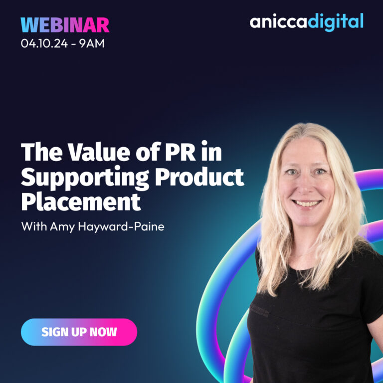 The Value of PR in Supporting Product Placement (Friday October 4th 9:00am – 10:30am)