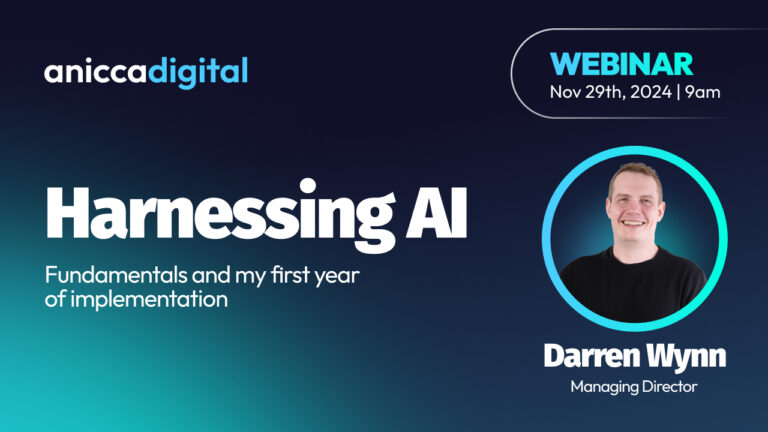 Harnessing AI: Fundamentals and my first year of implementation – ChatGPT (Friday 29th November 09:00-10:00AM)