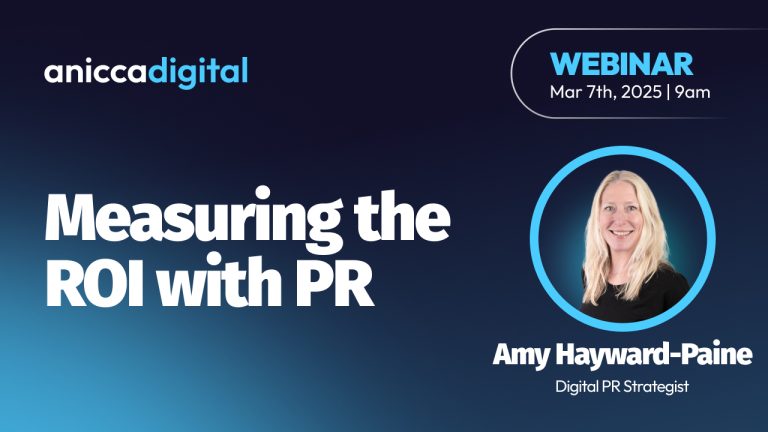 Measuring ROI with PR (7th March 09:00AM – 10:00AM)