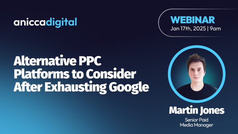 Alternative Paid Media to Consider After Exhausting Google (17th January 09:00-10:00 AM)