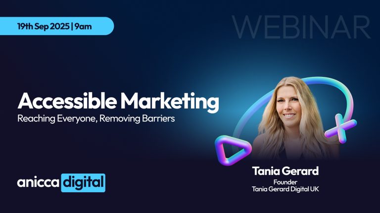 Accessible Marketing: Reaching Everyone, Removing Barriers (Friday 19th September 09:00-10:00AM)