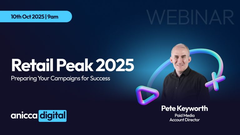 Retail Peak 2025: Preparing Your Campaigns for Success (Friday 10th October 9:00-10:00AM)