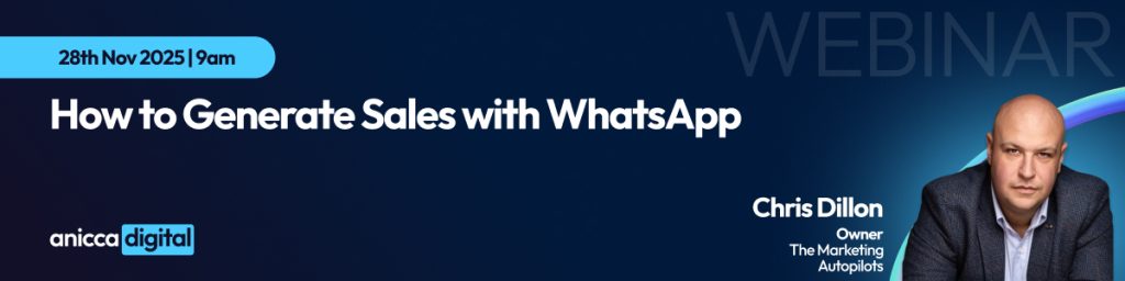 WhatsApp: How to Generate sales with WhatsApp with guest speaker Chris Dillon