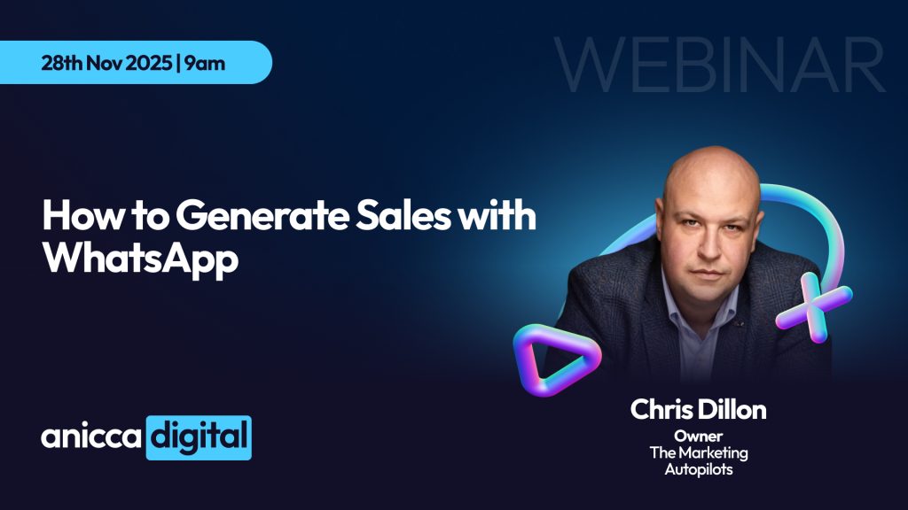 WhatsApp: How to Generate sales with WhatsApp with guest speaker Chris Dillon