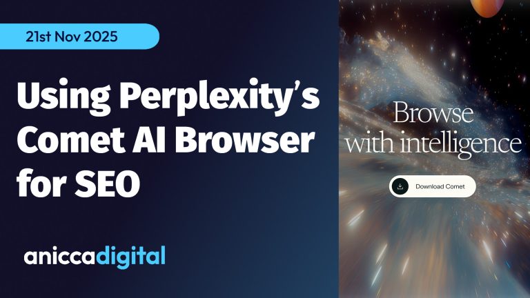 Using Perplexity’s Comet AI Browser for SEO