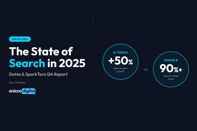 The State of Search in 2025 - Datos and SparkToro Q4 Report - AI Tools +50% growth vs Google 90%+ market share