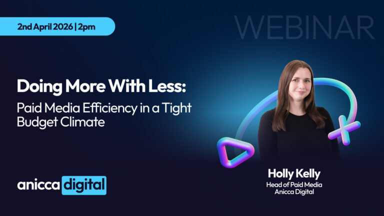 Doing More With Less: Paid Media Efficiency in a Tight Budget Climate – Thurs 2nd April – 2-3pm