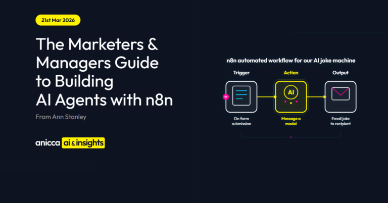 The Marketers & Managers Guide to Building AI Agents with n8n (No Coding Required)