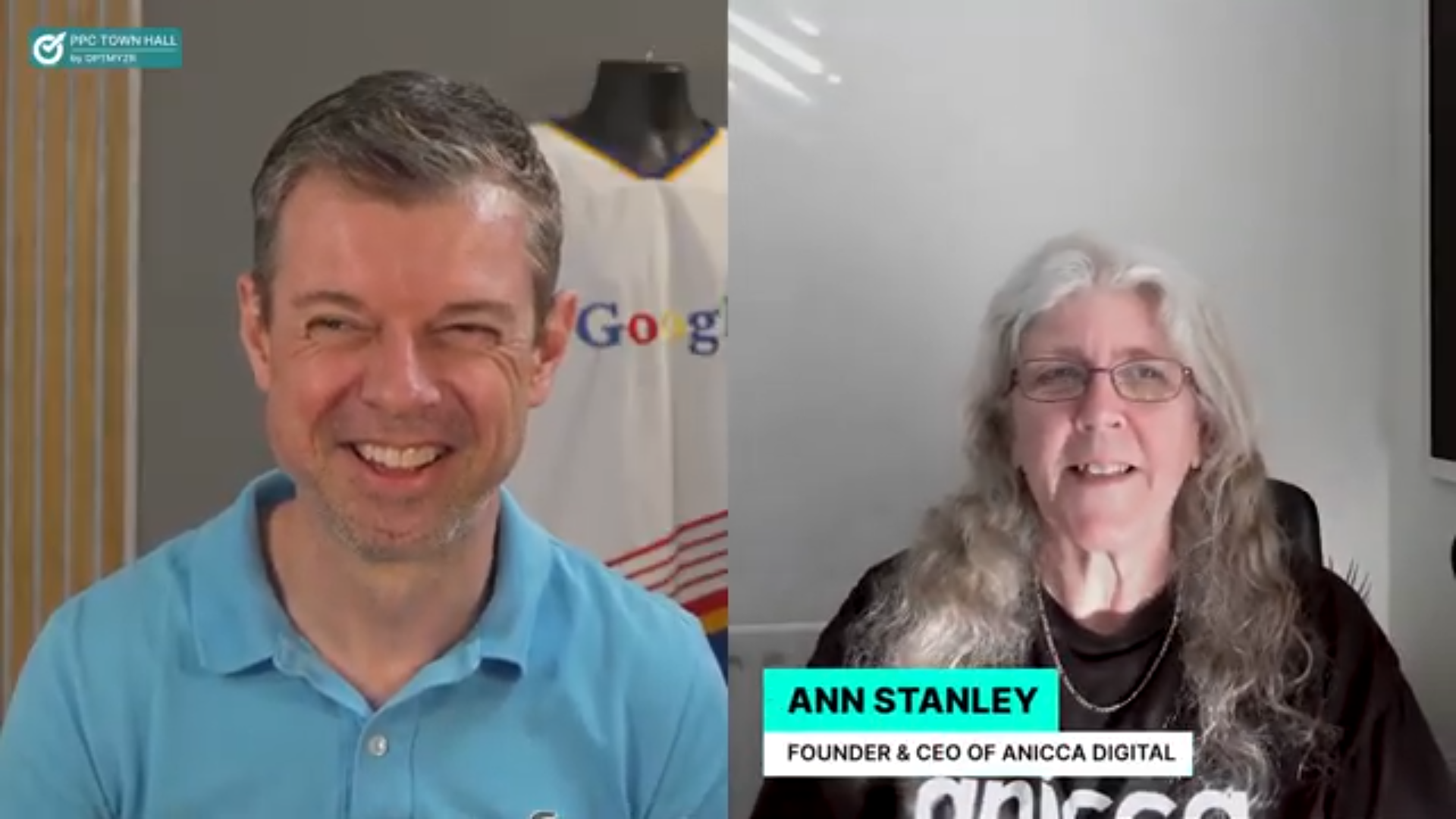 Ann Stanley and Frederick Vallaeys on PPC Town Hall