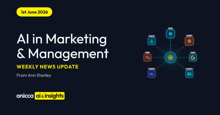 This Week in AI in Marketing & Management (1st June)