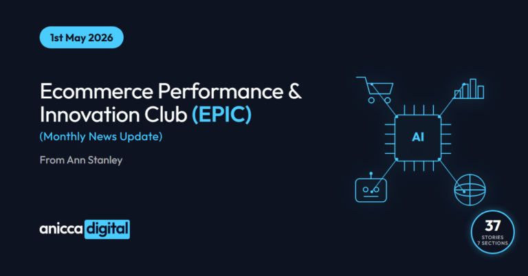E-commerce Performance & Innovation Club (EPIC) Monthly News (April 26)