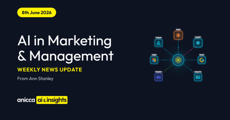 This Week in AI in Marketing & Management (8th June 26)