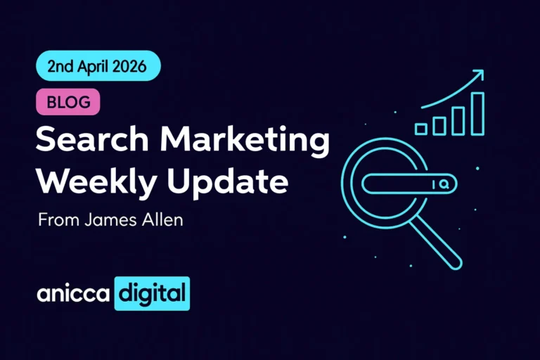 Weekly Update – Search Marketing – 2nd April 2026