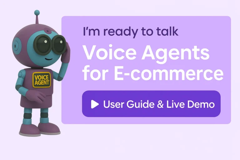 Voice Agents for E-Commerce: User Guide & Live Demo
