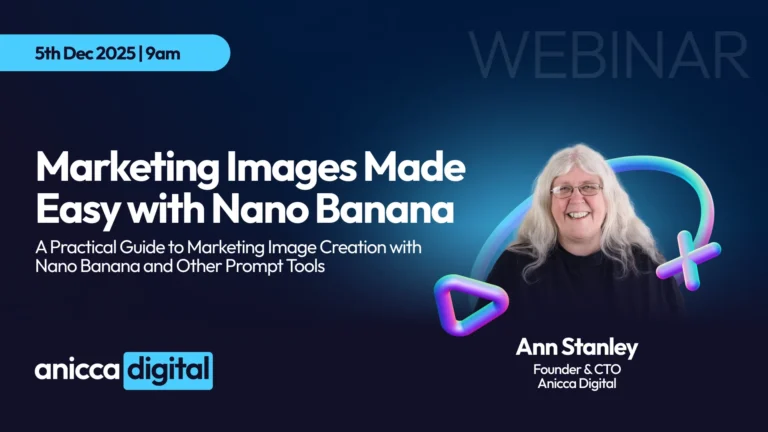 Marketing Images Made Easy with Nano Banana – Friday 5th Dec – 9-10am