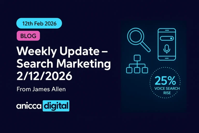 Weekly Update – Search Marketing – 12th February 2026